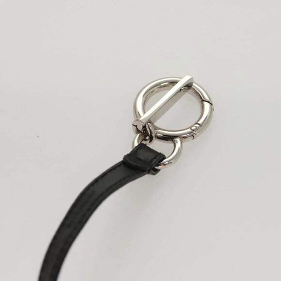 FENDI Zucca Canvas Charm Black Brown Auth ac3769 - Picture 15 of 16